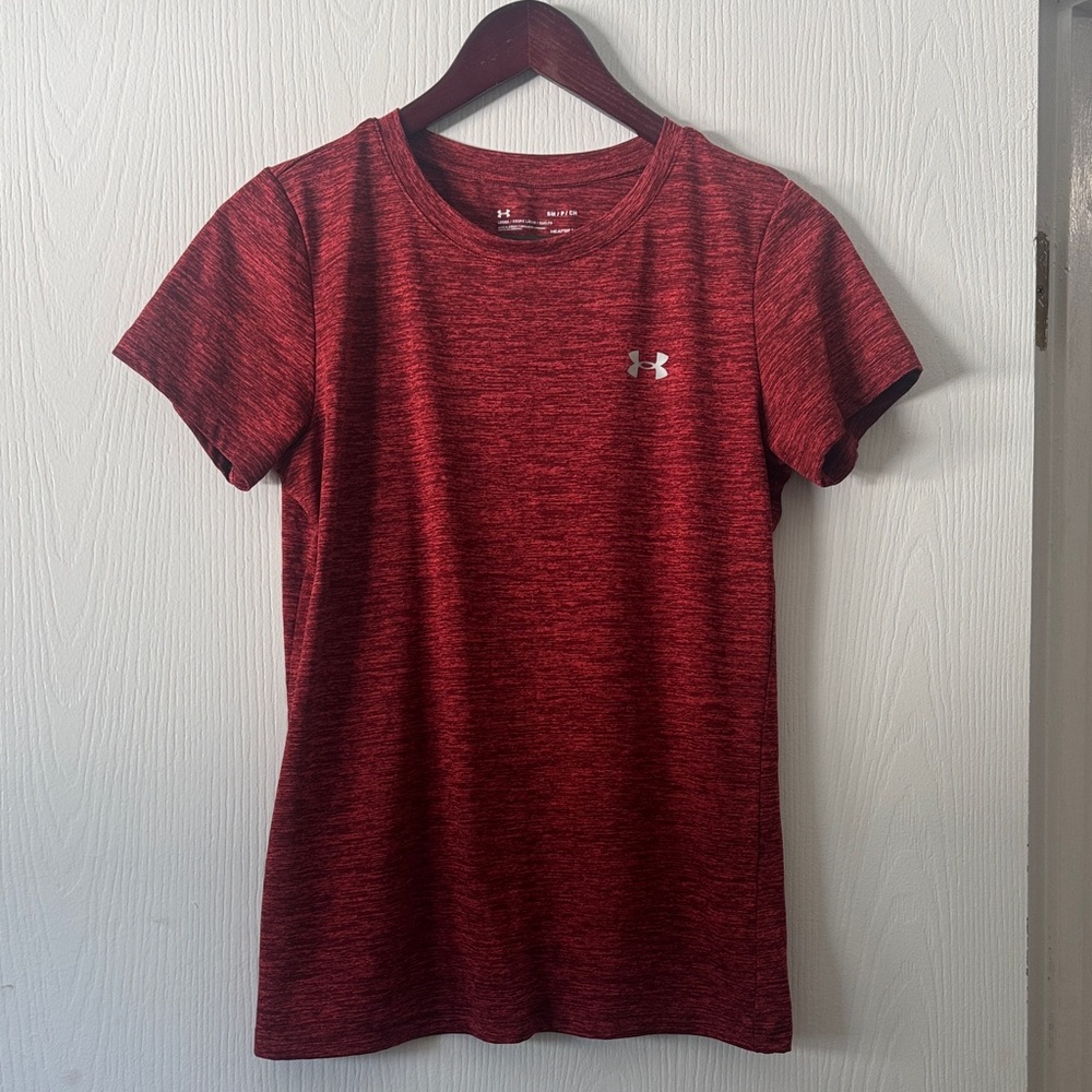 Under Armour Women's Heathered Red Tee